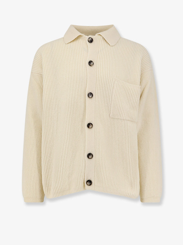 Amaranto Wool And Cashmere Cardigan