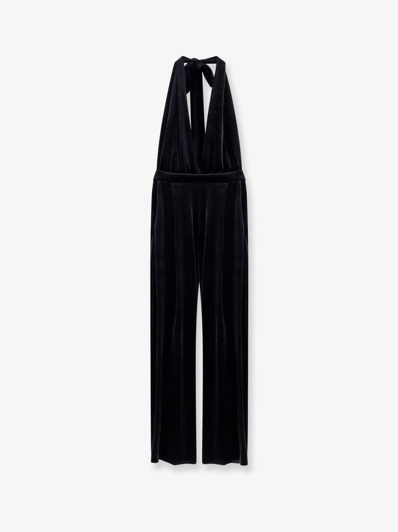 Amazuìn Mono de terciopelo Amazuìn Gily negro - World Class Fashion