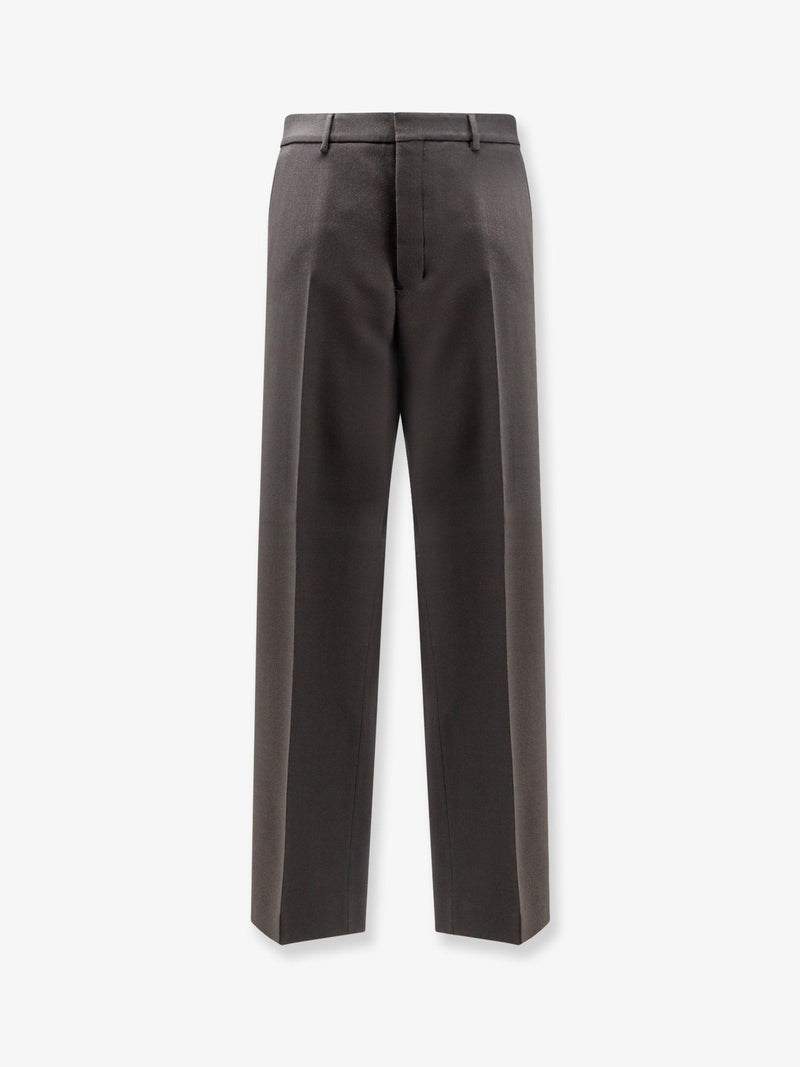 AMI Paris AMI Paris Virgin Wool Trousers Grey - World Class Fashion