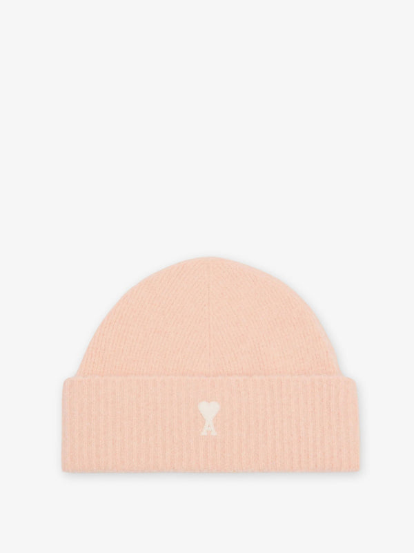 Ami Paris Alpaca Blend Beanie Hat