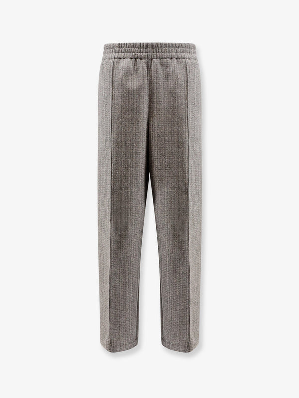Ami Paris Virgin Wool Blend Trousers
