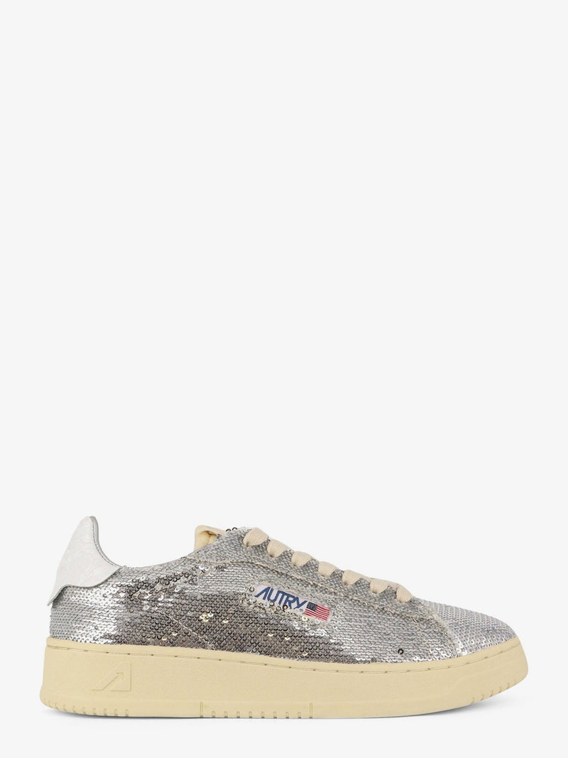 Autry Zapatillas Autry Dallas con Lentejuelas Plateadas para Mujer - World Class Fashion