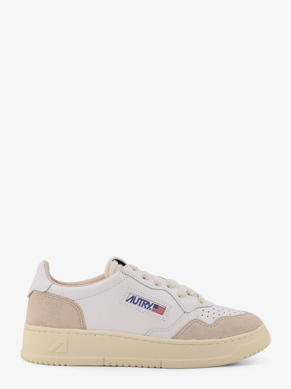 Autry Medalist Low Low-Top Leather Sneakers