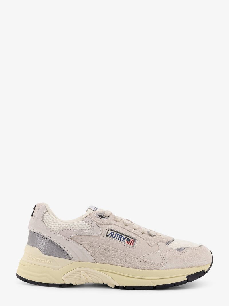 Autry Zapatillas de hombre de ante Autry Hyperway Low en blanco - World Class Fashion