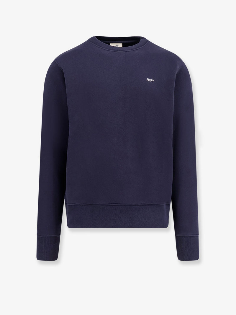 Autry Sudadera de algodón azul Autry para hombre - World Class Fashion