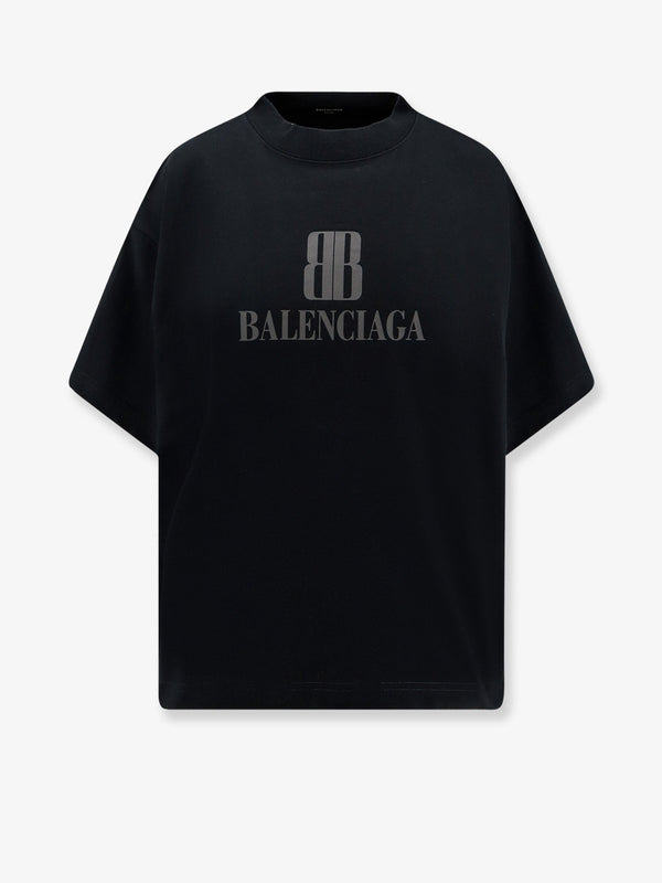 Balenciaga Cotton T-Shirt With Logo