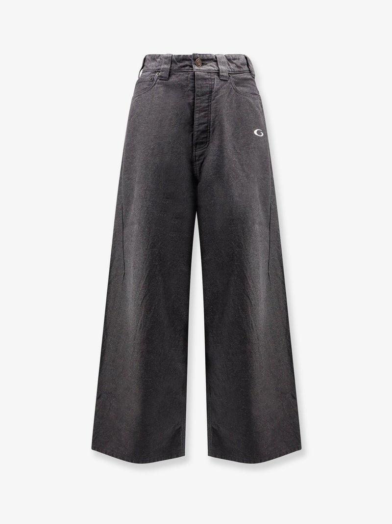 Balenciaga Balenciaga Trompe L'Oeil Denim Trousers Grey - World Class Fashion