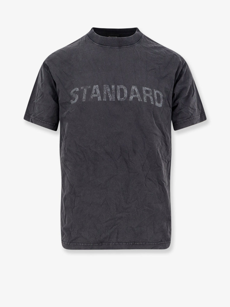 Balenciaga Balenciaga Standard Cotton T-Shirt Black - World Class Fashion