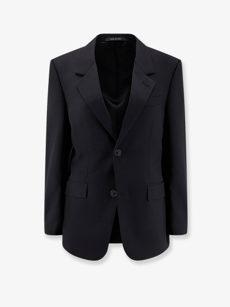 Balenciaga Balenciaga Tailored Standard Blazer Black Women - World Class Fashion