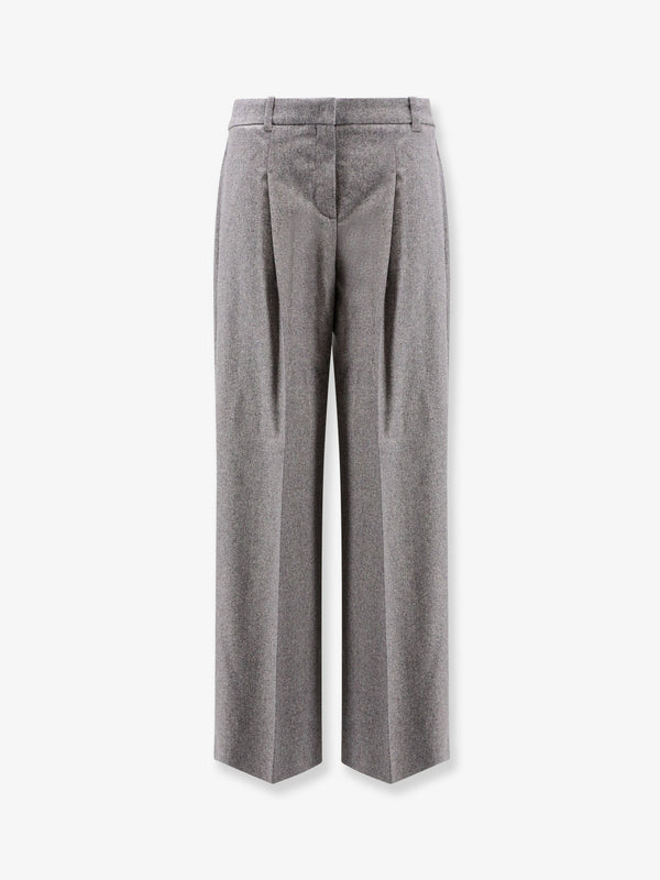 Boss Melange Wool Blend Trousers