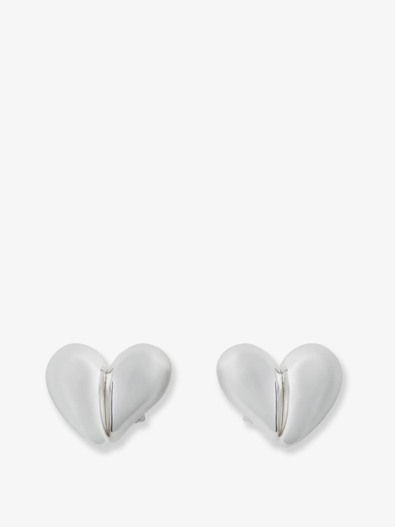 Bottega Veneta Bottega Veneta Double Drop Silver Earrings Women - World Class Fashion