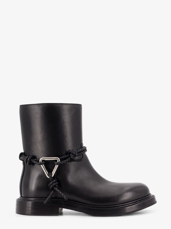 Bottega Veneta James Leather Ankle Boots