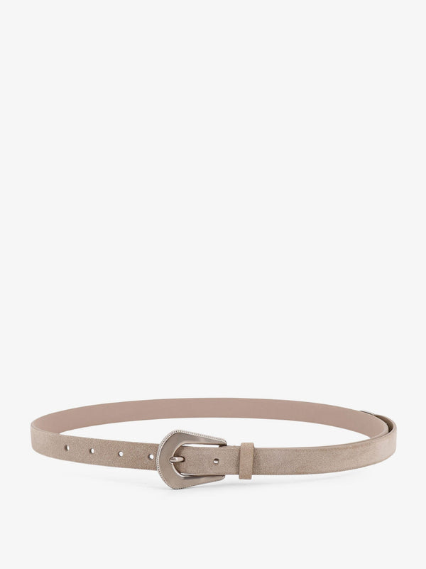 Brunello Cucinelli Leather Pull-Up Belt