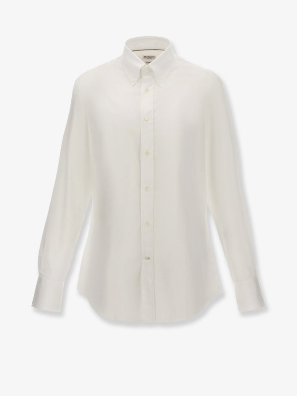 Brunello Cucinelli Slim Fit Cotton Shirt