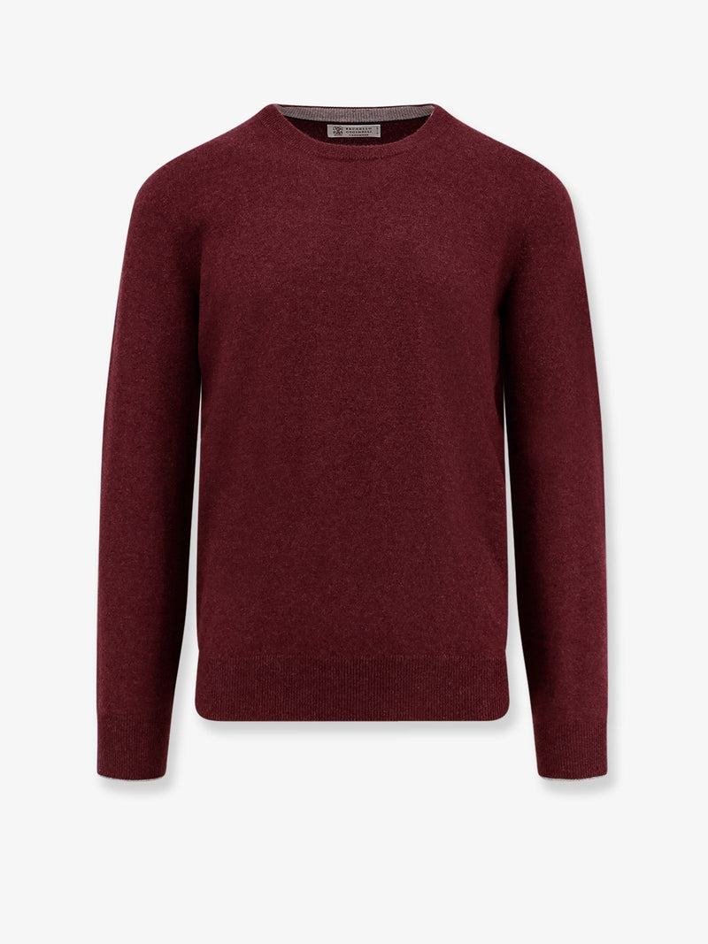 Brunello Cucinelli Brunello Cucinelli Cashmere Sweater Red Men - World Class Fashion
