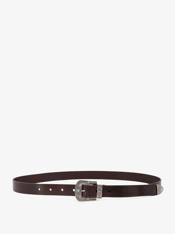 Brunello Cucinelli Leather Pull-Up Belt