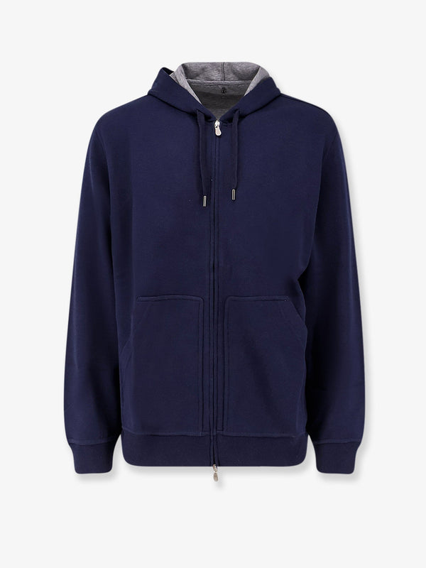 Brunello Cucinelli Cotton, Cashmere And Silk Blend Sweatshirt