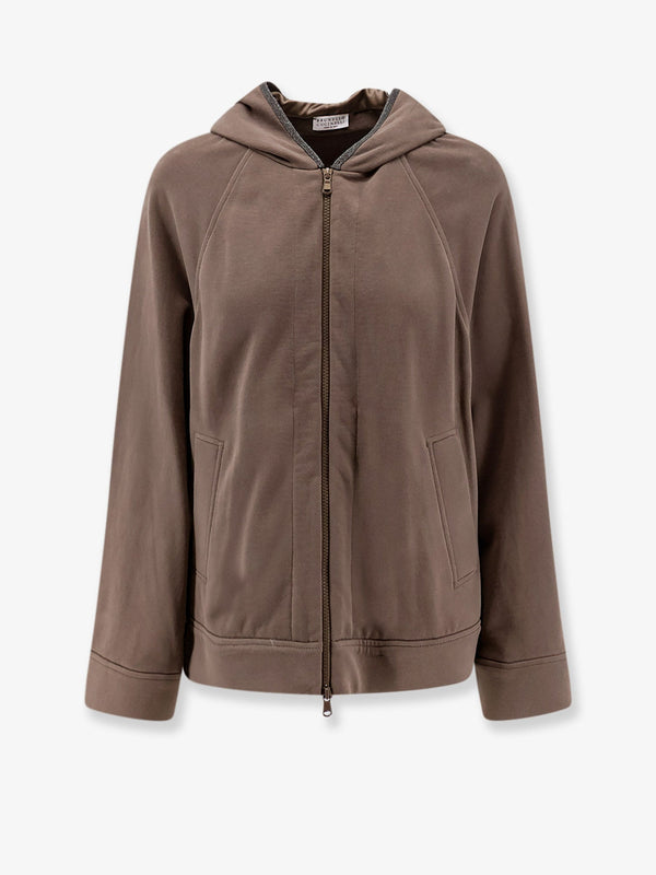 Brunello Cucinelli Hooded Cotton Sweatshirt