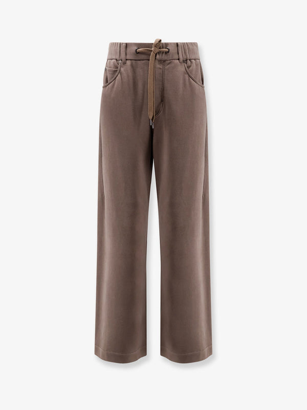 Brunello Cucinelli Cotton Jogging Trousers