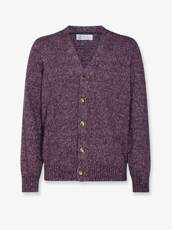 Brunello Cucinelli Alpaca, Wool, Silk And Cotton Blend Cardigan