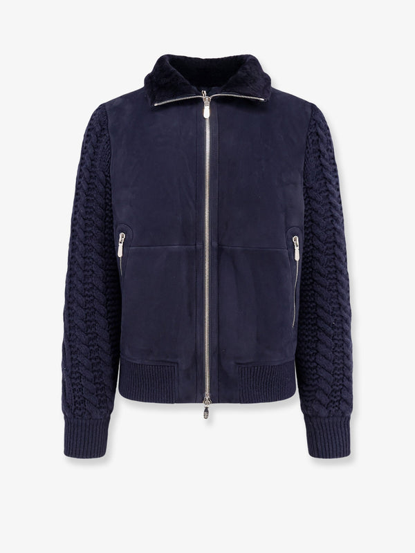 Brunello Cucinelli Sheepskin And Cashmere Padded Jacket