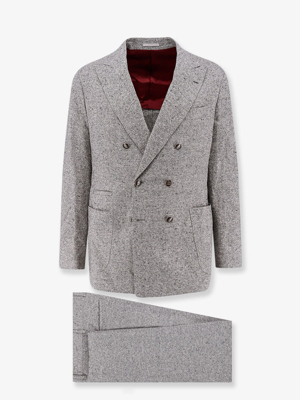 Brunello Cucinelli Wool And Cashmere Suit