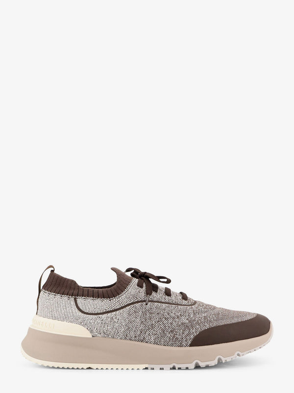Brunello Cucinelli Low-Top Knitted Sneakers