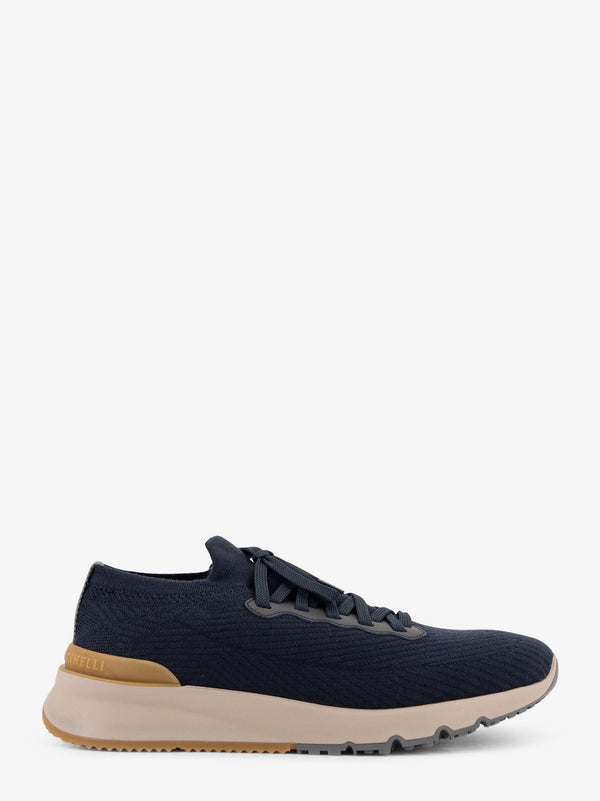 Brunello Cucinelli Low-Top Knitted Sneakers