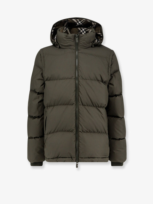 Burberry Nylon Hooded Down Jacket