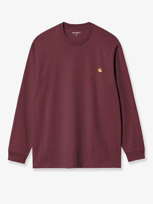 Carhartt Wip L/S American Script Organic Cotton T-Shirt