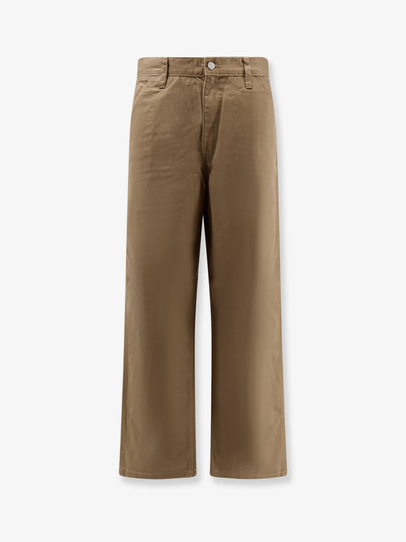 Carhartt WIP Carhartt WIP Denison Relaxed Straight Fit Trousers Brown - World Class Fashion