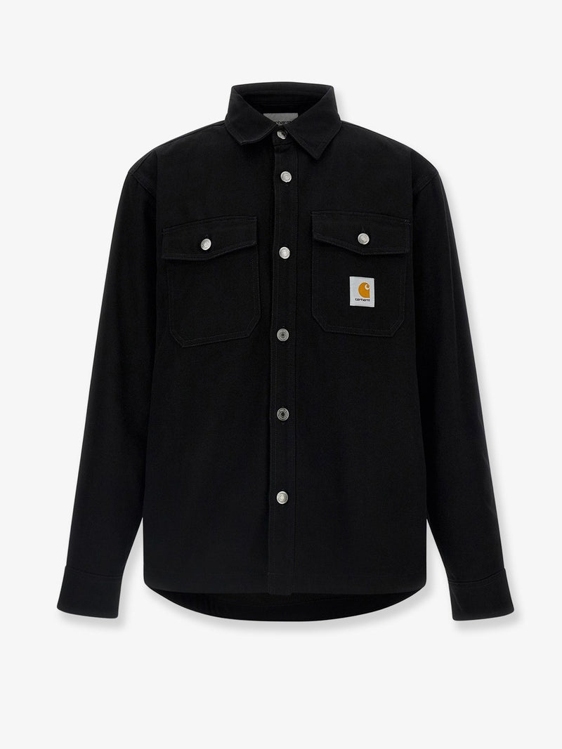 Carhartt WIP Carhartt WIP Selby Shirt Cotton Jacket Black - World Class Fashion