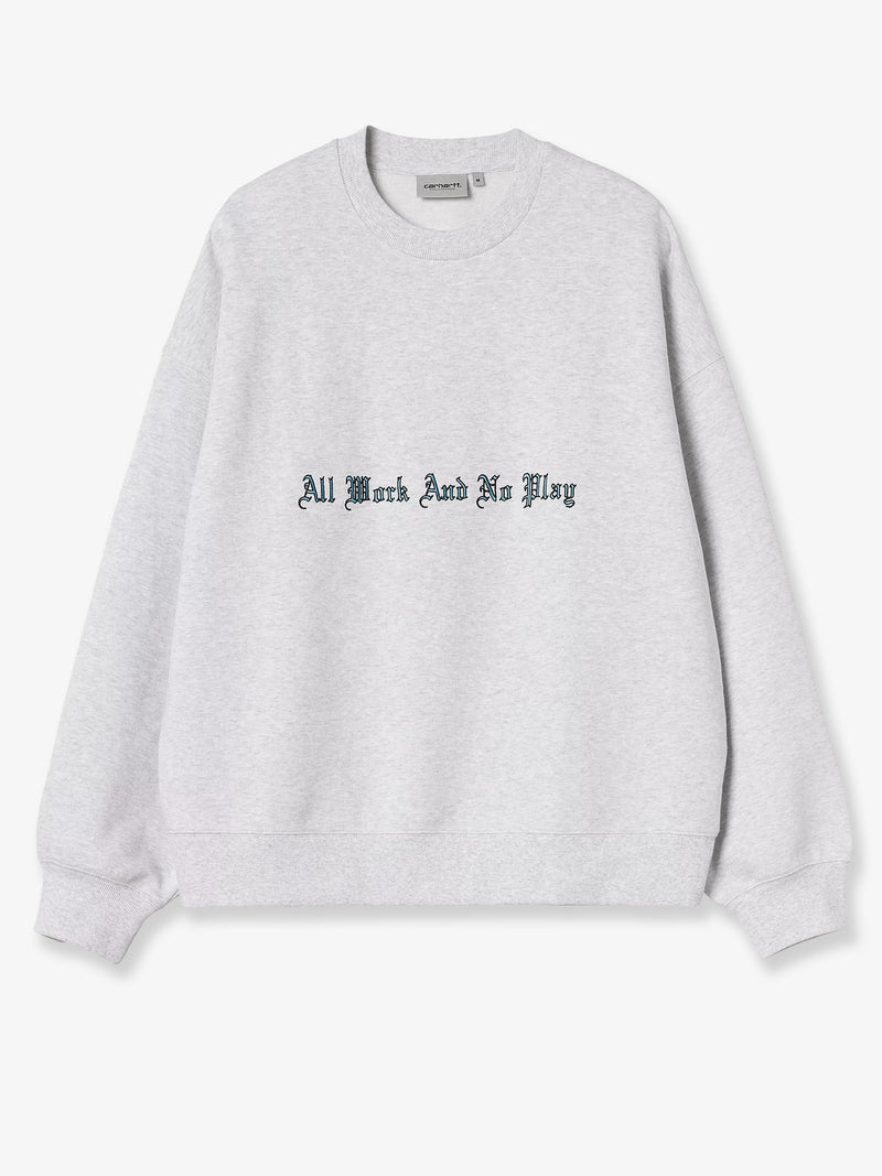 Carhartt WIP Sudadera de mezcla de algodón "No Play" de Carhartt WIP, en color gris - World Class Fashion