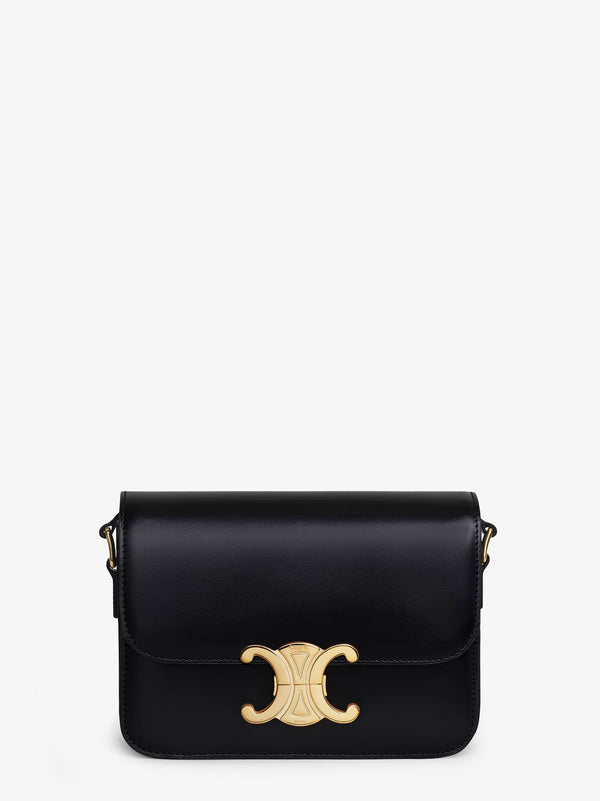 Celine Teen Triomphe Leather Shoulder Bag