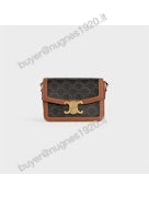 Celine Teen Triomphe Canvas Triomphe Shoulder Bag