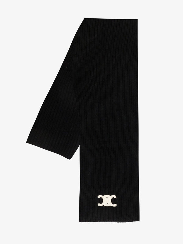 Celine Triomphe Cashmere Scarf