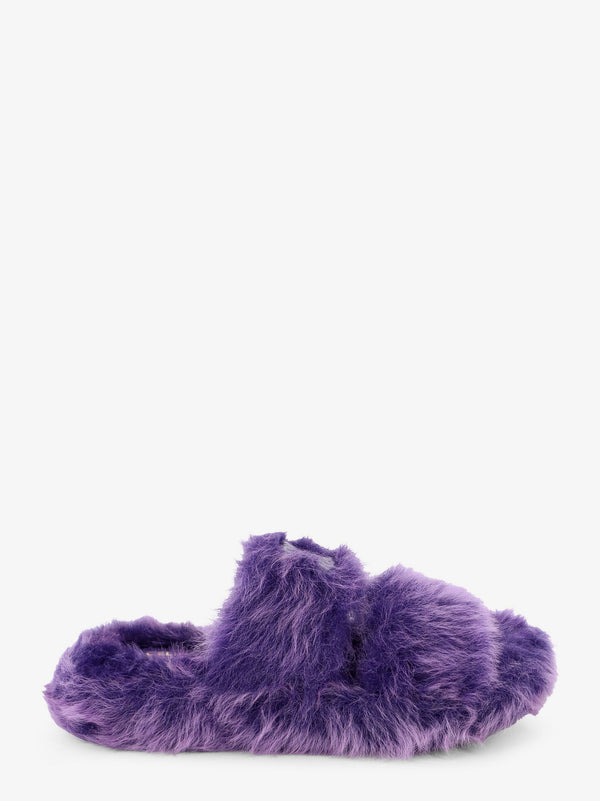 Celine Triomphe Slide 05 Shearling Sandals