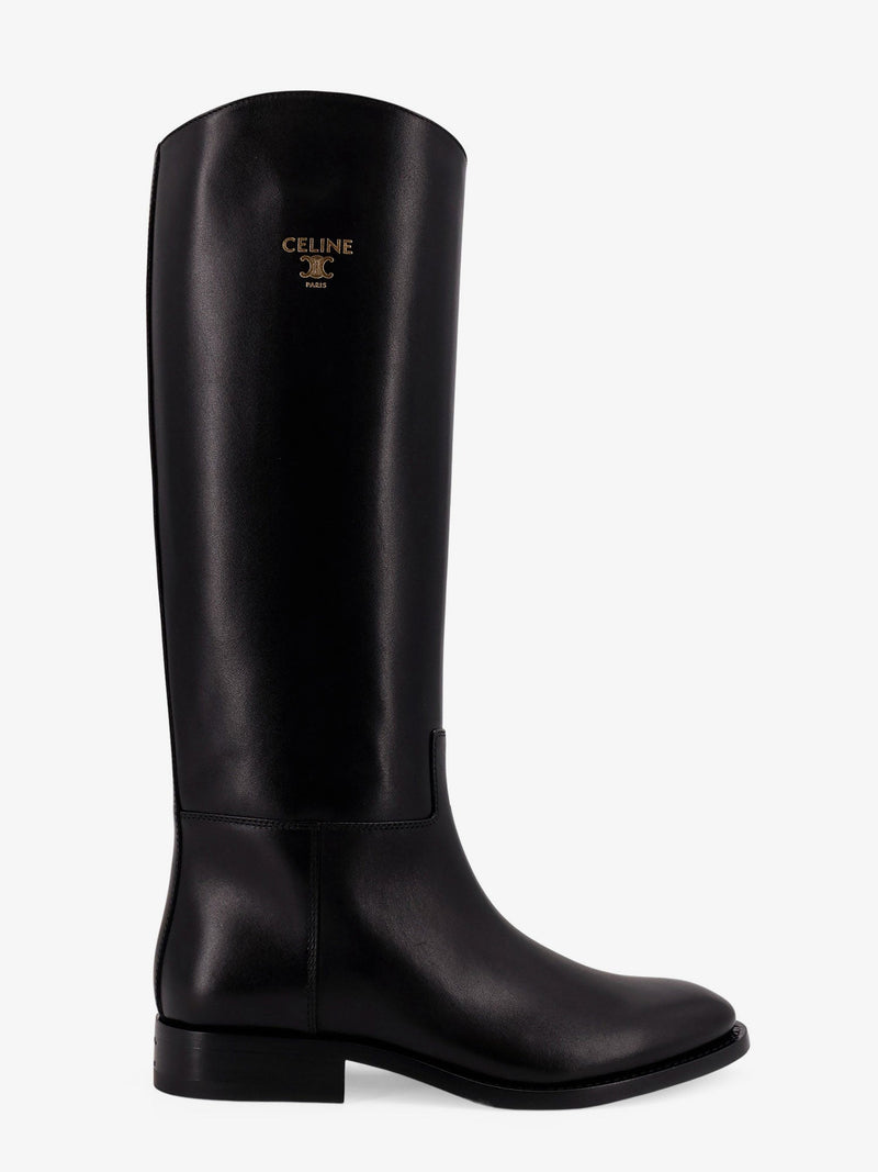 Celine Botas Celine Anais de cuero negras - World Class Fashion