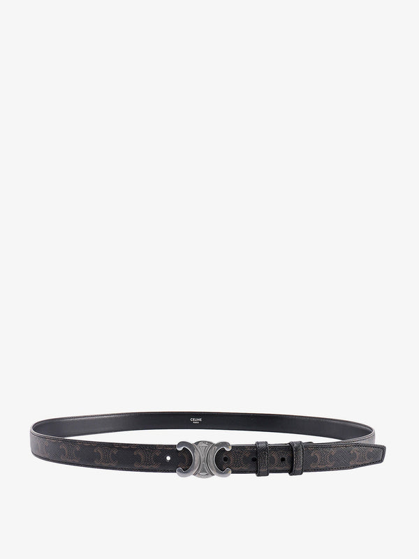 Celine Coated Triomphe Canvas Belt