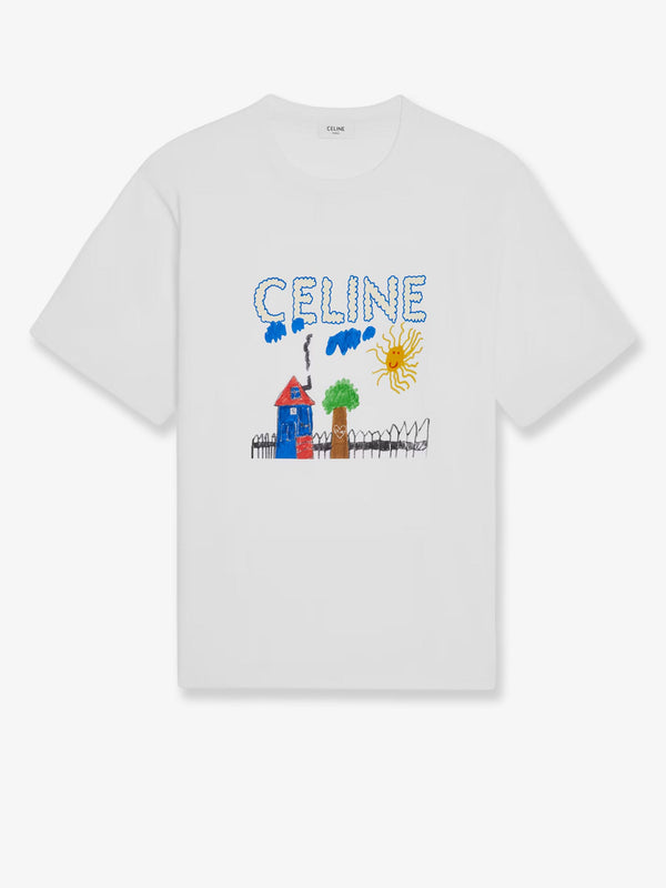 Celine Cotton T-Shirt