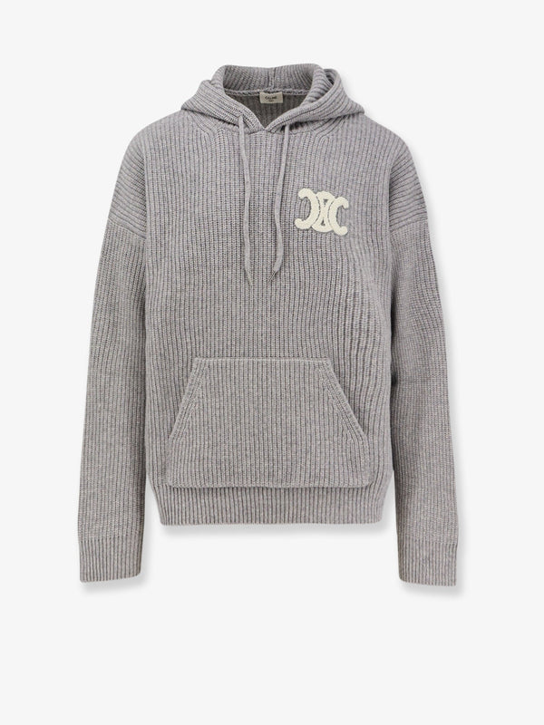 Celine Wool Sweater With Triomphe Patch