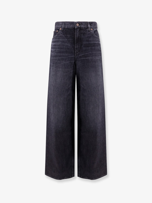 Chloe' Jeans With Iconic Leather Logo Tag