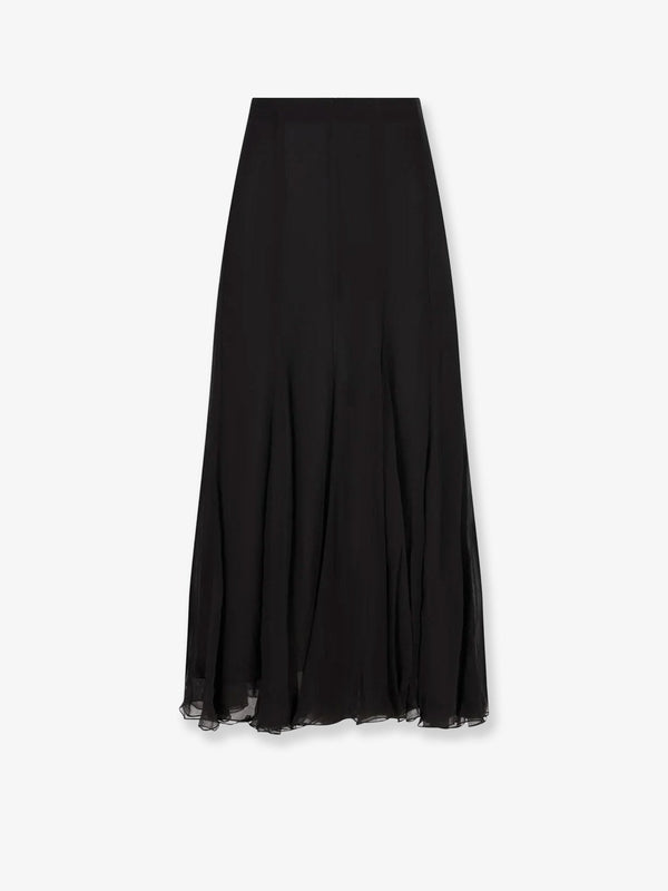 Chloe' Long Muslin Silk Skirt