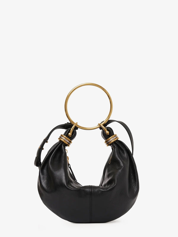Chloe' Bracelet Bag Leather Handbag