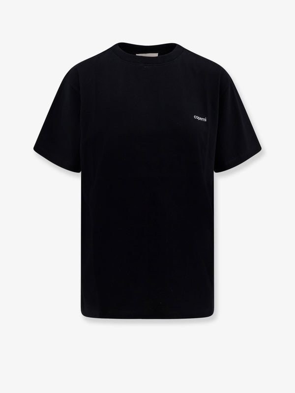 Coperni Knitted Boxy Tee Cotton T-Shirt