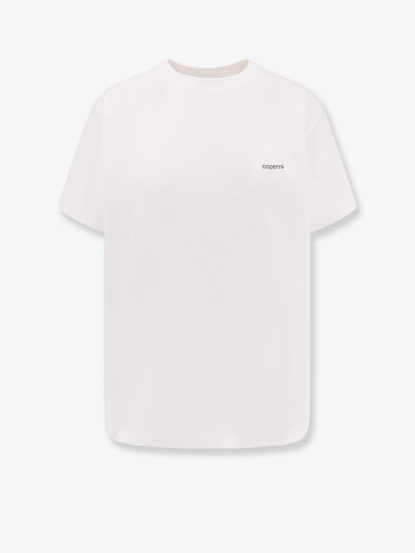 Coperni Knitted Boxy Tee Cotton T-Shirt