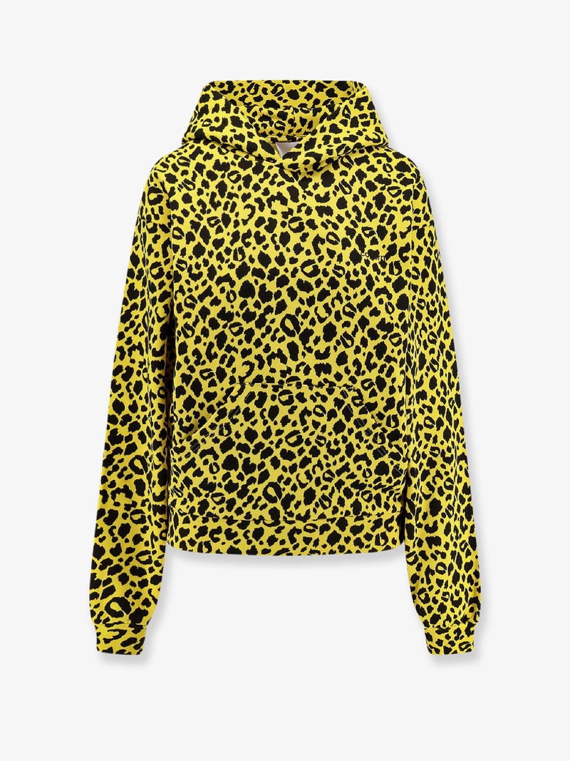 Coperni Sudadera con capucha de algodón y estampado animal de Coperni - World Class Fashion