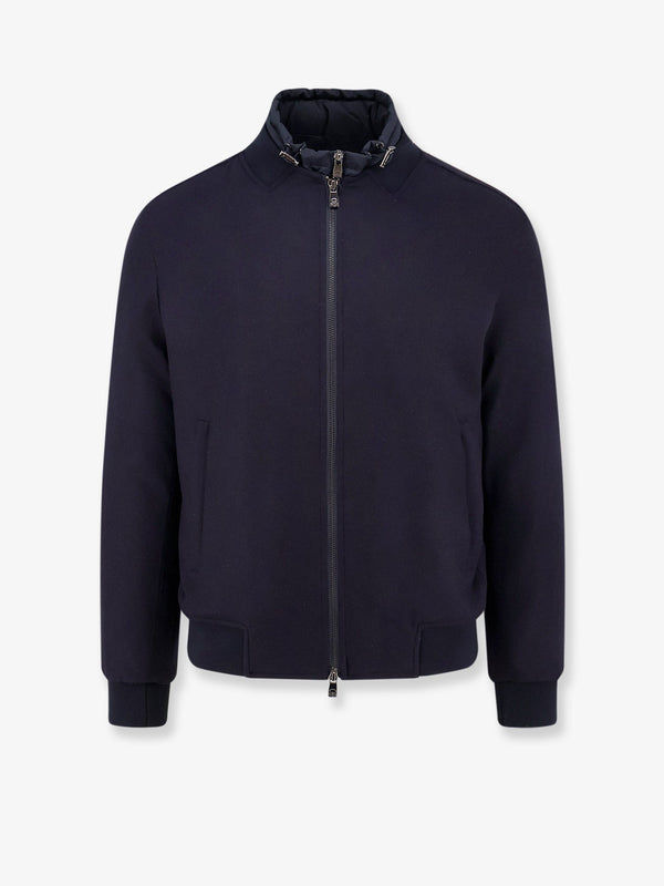 Corneliani Padded Cashmere Blend Jacket