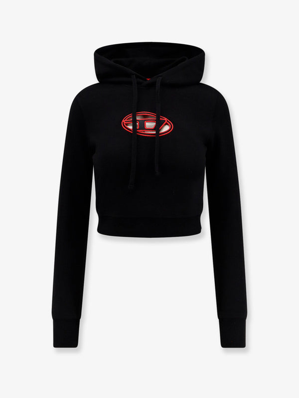 Diesel F-Slimmy Cotton Blend Sweatshirt