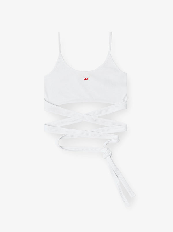 Diesel T-Leya-Tail Stretch Cotton Top